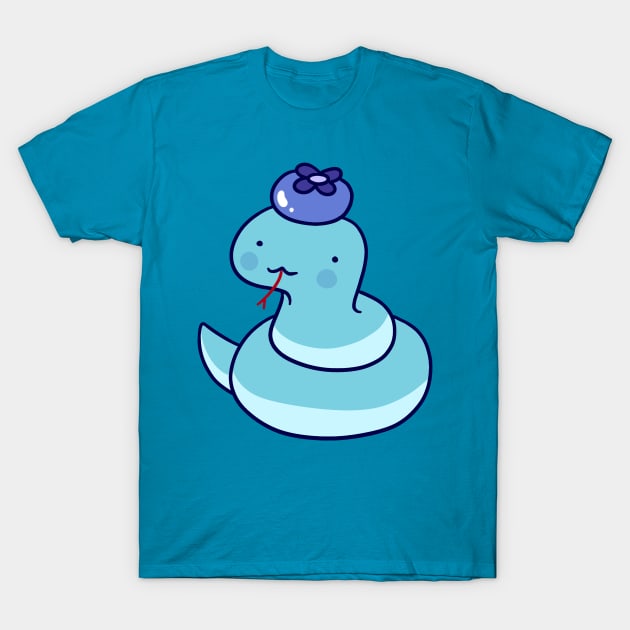 Blueberry Snake T-Shirt by saradaboru